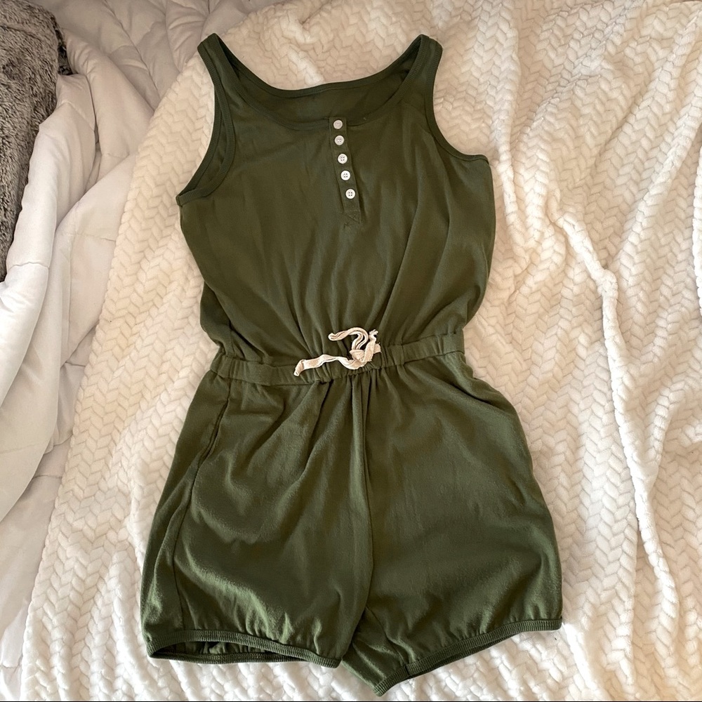 Green romper